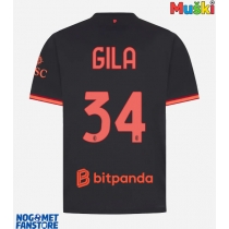 AC Milan Mario Gila #34 Rezervni Dres 2026-27 Kratak Rukav
